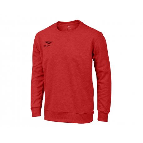 SWEATSHIRT ERA ROUNDNECK CO WO red  L