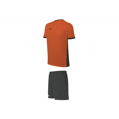 SET MAX WO fluo orange - dark grey  XL