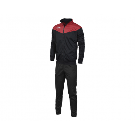 TRACKSUIT MATIS black - red  XXL