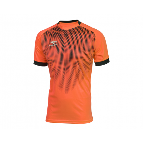 GK SHIRT DELTA SS JR fluo orange - black  8