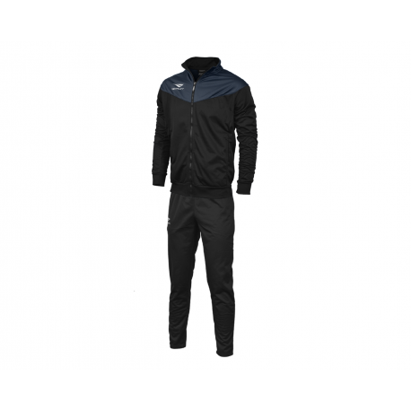 TRACKSUIT MATIS black - navy blue  XXL