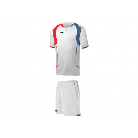 SET TEMPO JR white - royal - red  8