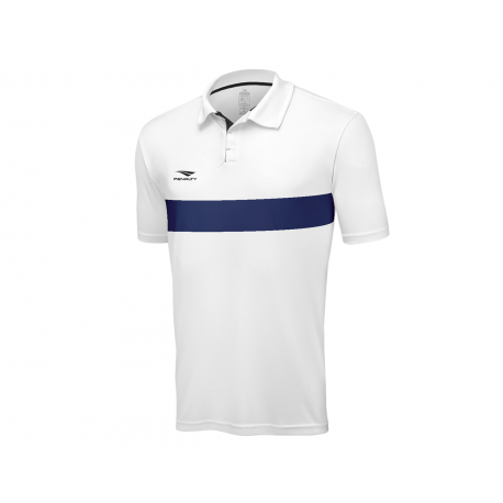 POLO MATIS JR white - royal  12