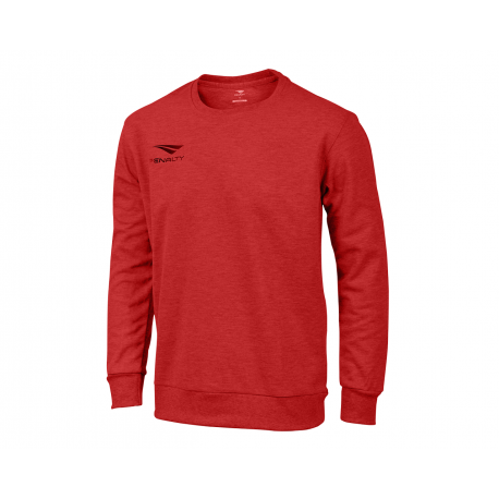 SWEATSHIRT ERA ROUNDNECK CO red  L