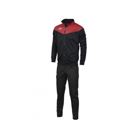 TRACKSUIT MATIS WO black - red  XS